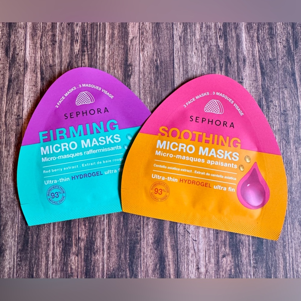✨Sephora Firming & Soothing Micro Masks Brand New✨